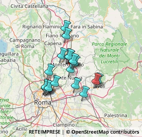 Mappa Vicolo dei Mille, 00013 Mentana RM, Italia (10.7895)