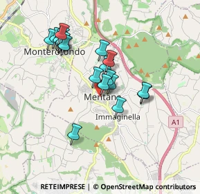 Mappa Vicolo dei Mille, 00013 Mentana RM, Italia (1.7215)