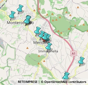 Mappa Via Antonio Moscatelli, 00013 Mentana RM, Italia (2.08357)