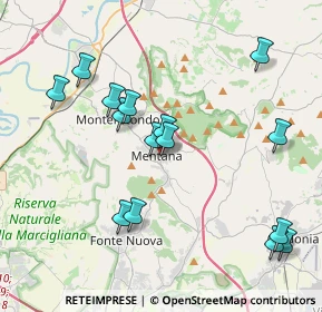 Mappa Via Antonio Moscatelli, 00013 Mentana RM, Italia (4.35067)