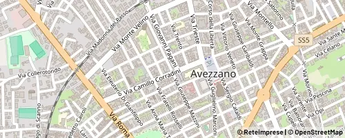 Mappa Avezzano