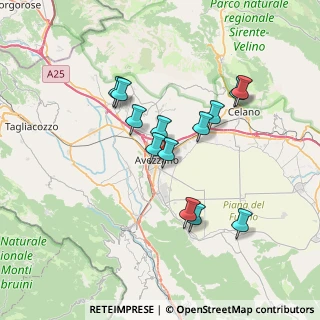 Mappa 67051 Avezzano AQ, Italia (6.55769)