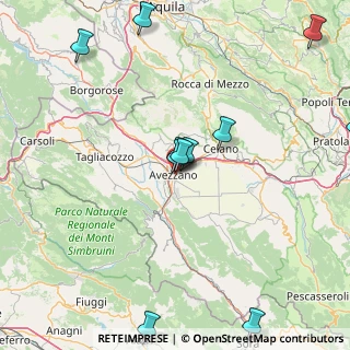 Mappa 67051 Avezzano AQ, Italia (20.29091)