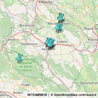 Mappa 67051 Avezzano AQ, Italia (10.95)