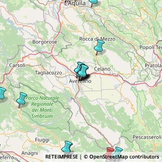Mappa 67051 Avezzano AQ, Italia (21.0135)