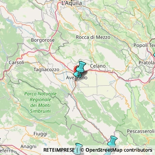 Mappa 67051 Avezzano AQ, Italia (29.72167)