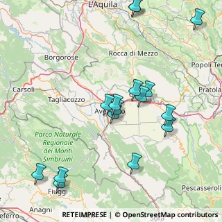 Mappa 67051 Avezzano AQ, Italia (18.62625)
