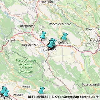 Mappa 67051 Avezzano AQ, Italia (20.75857)