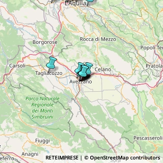 Mappa 67051 Avezzano AQ, Italia (19.1915)