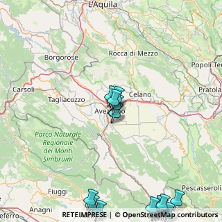 Mappa 67051 Avezzano AQ, Italia (25.85333)