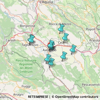 Mappa 67051 Avezzano AQ, Italia (10.00364)