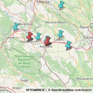 Mappa 67051 Avezzano AQ, Italia (13.07333)