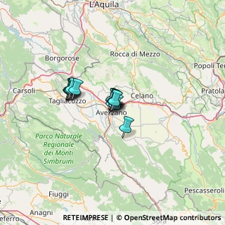 Mappa 67051 Avezzano AQ, Italia (7.02133)