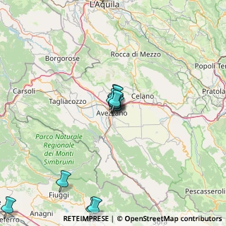 Mappa 67051 Avezzano AQ, Italia (17.61538)