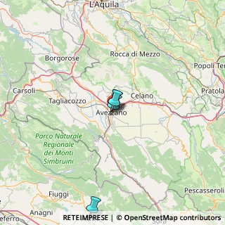 Mappa 67051 Avezzano AQ, Italia (41.60636)