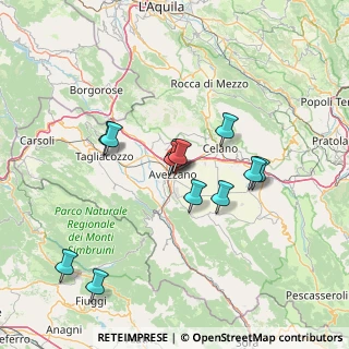 Mappa 67051 Avezzano AQ, Italia (13.48583)