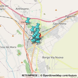 Mappa Via Morino, 67051 Avezzano AQ, Italia (0.79769)