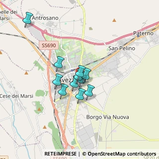 Mappa 67051 Avezzano AQ, Italia (1.23091)