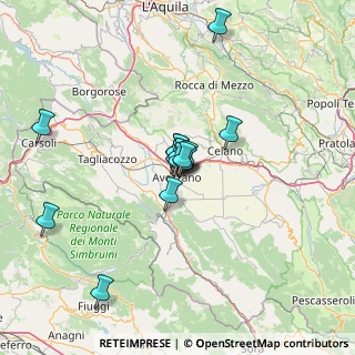 Mappa Via Monte Zebio, 67051 Avezzano AQ, Italia (10.51643)