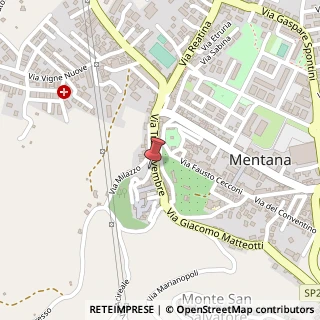 Mappa Piazza garibaldi giuseppe 1, 00013 Mentana, Roma (Lazio)