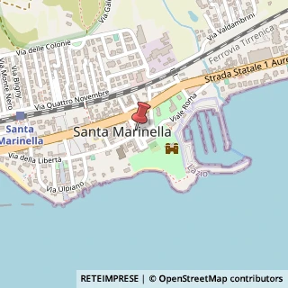Mappa Piazza Trieste, 16, 00058 Santa Marinella, Roma (Lazio)