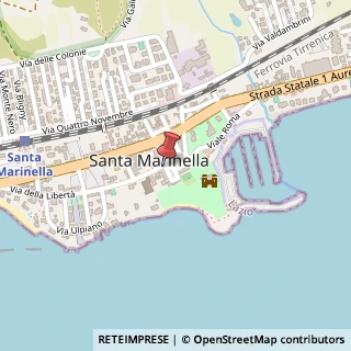 Mappa Piazza Trieste, 17, 00058 Santa Marinella, Roma (Lazio)
