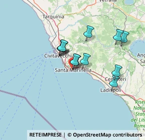 Mappa Viale della Repubblica, 00058 Santa Marinella RM, Italia (11.65167)