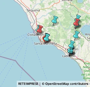 Mappa Viale della Repubblica, 00058 Santa Marinella RM, Italia (15.91647)