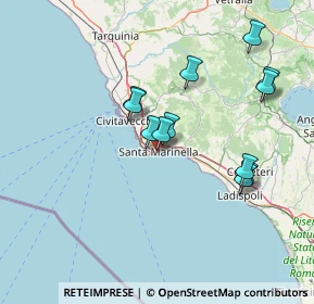 Mappa Viale della Repubblica, 00058 Santa Marinella RM, Italia (14.175)