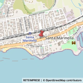 Mappa Via Aurelia, 321, 00058 Santa Marinella, Roma (Lazio)