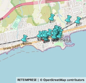 Mappa Viale della Repubblica, 00058 Santa Marinella RM, Italia (0.296)