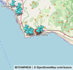 Mappa Viale della Repubblica, 00058 Santa Marinella RM, Italia (3.575)