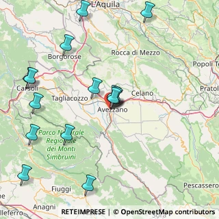 Mappa Via Giacomo Puccini, 67051 Avezzano AQ, Italia (19.59533)