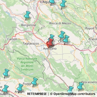 Mappa Via Giacomo Puccini, 67051 Avezzano AQ, Italia (27.42176)