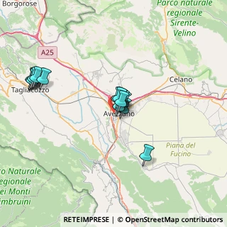 Mappa Via Giacomo Puccini, 67051 Avezzano AQ, Italia (6.524)