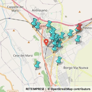 Mappa Via Giacomo Puccini, 67051 Avezzano AQ, Italia (1.7245)
