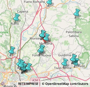 Mappa Via Fratelli Cairoli, 00013 Mentana RM, Italia (10.608)