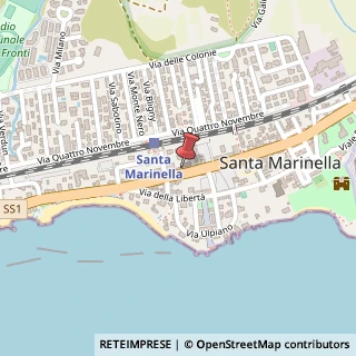 Mappa Via Aurelia, 331, 00058 Santa Marinella, Roma (Lazio)