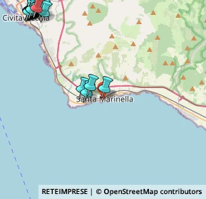 Mappa Via della Libertà, 00058 Santa Marinella RM, Italia (7.09)