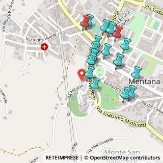 Mappa Piazza Giuseppe Garibaldi, 00013 Mentana RM, Italia (0.258)