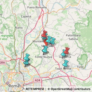 Mappa Piazza Giuseppe Garibaldi, 00013 Mentana RM, Italia (6.4575)