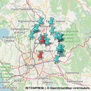 Mappa Piazza Giuseppe Garibaldi, 00013 Mentana RM, Italia (10.6945)