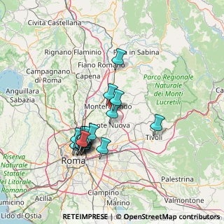 Mappa Piazza Giuseppe Garibaldi, 00013 Mentana RM, Italia (14.305)