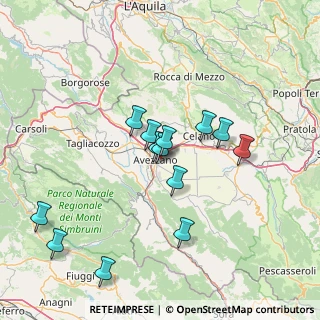 Mappa Via Santissima Trinità, 67051 Avezzano AQ, Italia (14.3)