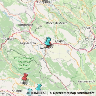 Mappa Via Santissima Trinità, 67051 Avezzano AQ, Italia (33.36357)