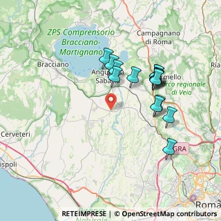 Mappa Via Braccianense S.P. 493 Braccianese, 00060 Roma RM, Italia (7.27)