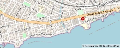 Mappa Santa Marinella