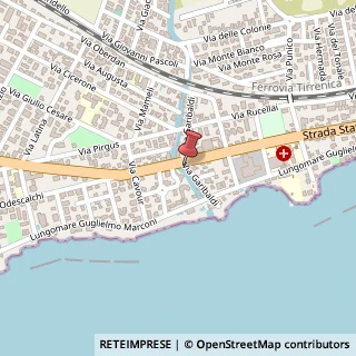 Mappa Strada Statale 1, 418, 00058 Santa Marinella, Roma (Lazio)