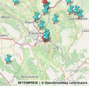 Mappa Via Collacina, 67039 Sulmona AQ, Italia (20.46067)