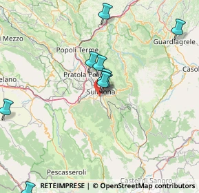 Mappa Via Collacina, 67039 Sulmona AQ, Italia (25.01714)